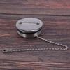 Boat Deck Fill Filler Replacement Cap with Chain Stainless Steel Fuel Water Gas