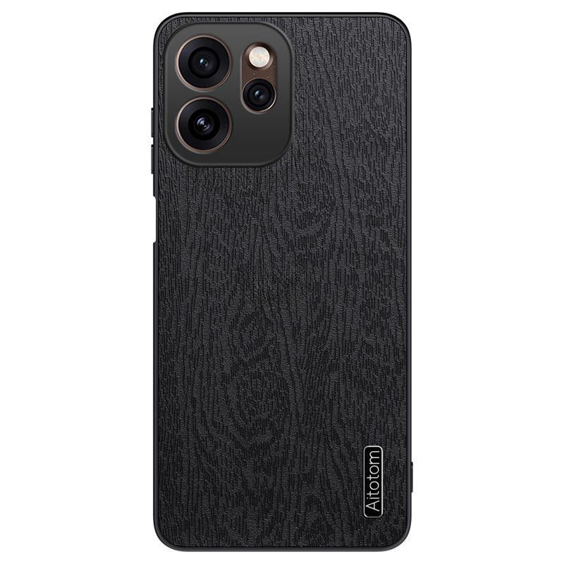 Чехол для OPPO Reno 15F 15Pro Чехол-обложка с текстурой дерева и дизайном из листьев для корпуса телефона OPPO Reno 15 Pro