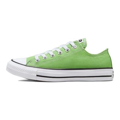 Chuck Taylor All Star Classic Универсальные низкие кеды из парусины Унисекс Кроссовки Яблочно-зеленые 172691C