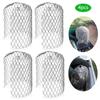 Lightweight Aluminum Gutter Guard Strainer Mesh Gutter Downspout Guard for Leaf Rain Filter