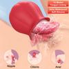 Powerful Tongue Licking Vibrator for Women Clitoris Stimulator Female Nipples Massager Clit Vibrating Rose Sex Toys for Couples