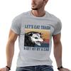 lets eat trash and get hit by car TShirt aesthetic clothes street wear mens graphic tshirts big and tall