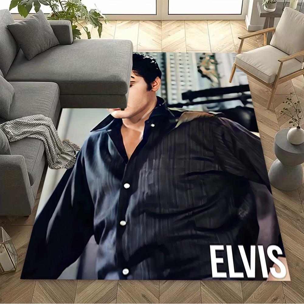 Elvis Presley: Rock Roll Area Rug Perfect for Entryway Decorate room Bedrooms Living Rooms Antislip Carpet Decorate Offices Spiritual Gift