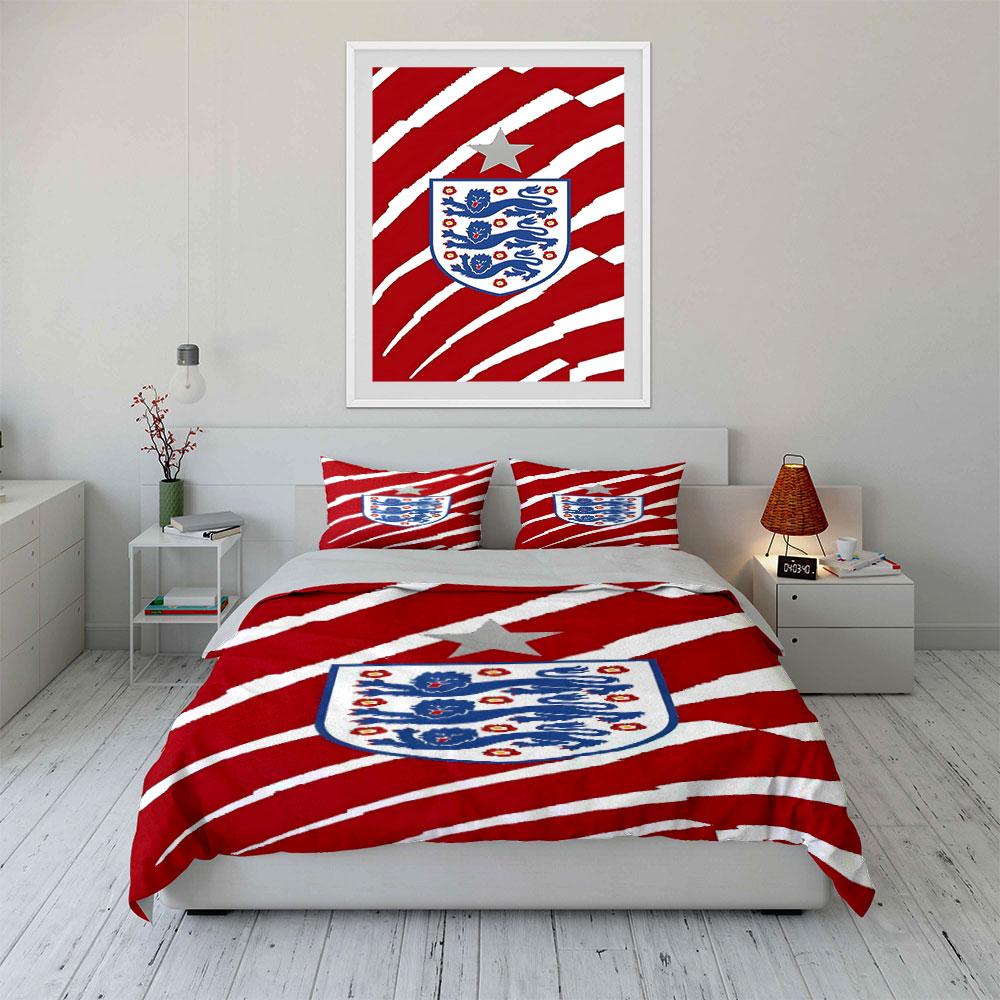 White stripes, star, lions. Bedding sets Duvet cover sets Duvet covers Pillowcases(1*Duvet Cover 2*Pillowcases without duvet insert)