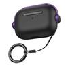 Для чехла Airpods 4/Pro 2/AirPods 3, с брелоком и ремешком, противоударный защитный чехол-обложка для AirPods Pro 2026 AirPods 1/2