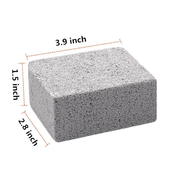 Lot de 8 blocs de briques de nettoyage pour gril, cuisine, salle de bain, pierre ponce, détartrage