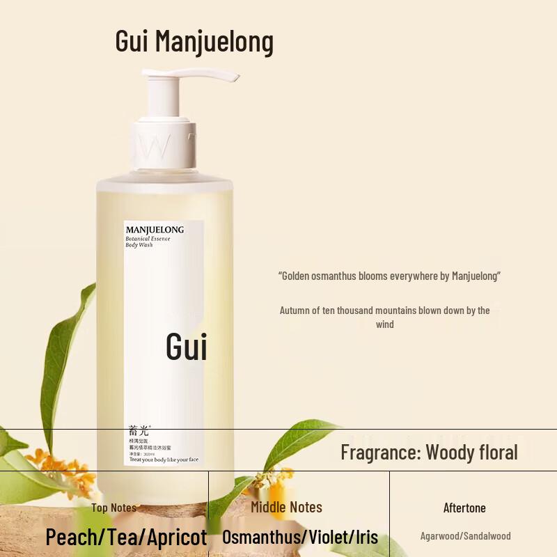 Xu Guang Botanical Essential Oil Bath & Shower Gel, 300ml