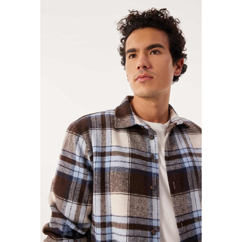 Рубашка Lumberjack с длинным рукавом в клетку стандартного кроя