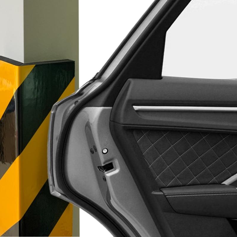 No Tool Installation Car Protection Pad Foam With High Visibility Design Prevents Scratches On Vehicles And Garage Walls