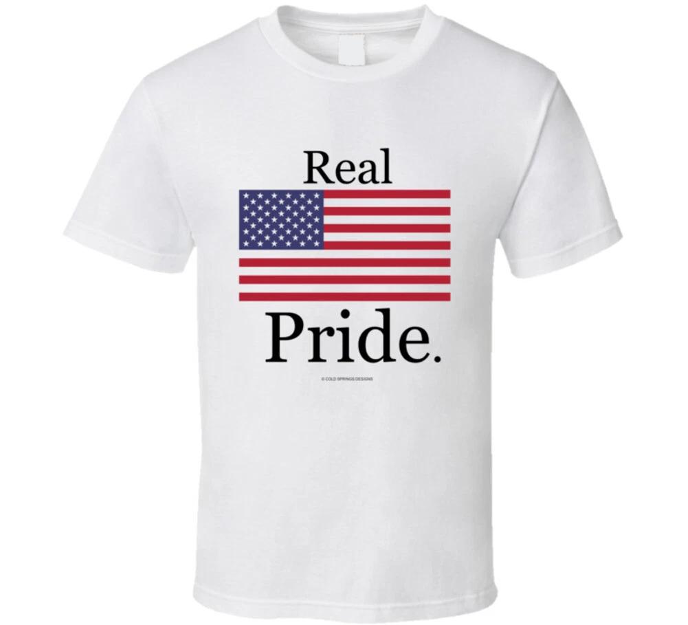 Real Pride Usa American Flag Funny Patriotic Gift T Shirt Mens Kids Womens Boys girls children