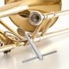 2PCS With Handle Tap Wrench Metal Material Wind Instrument Repair Tool  For Trumpet
