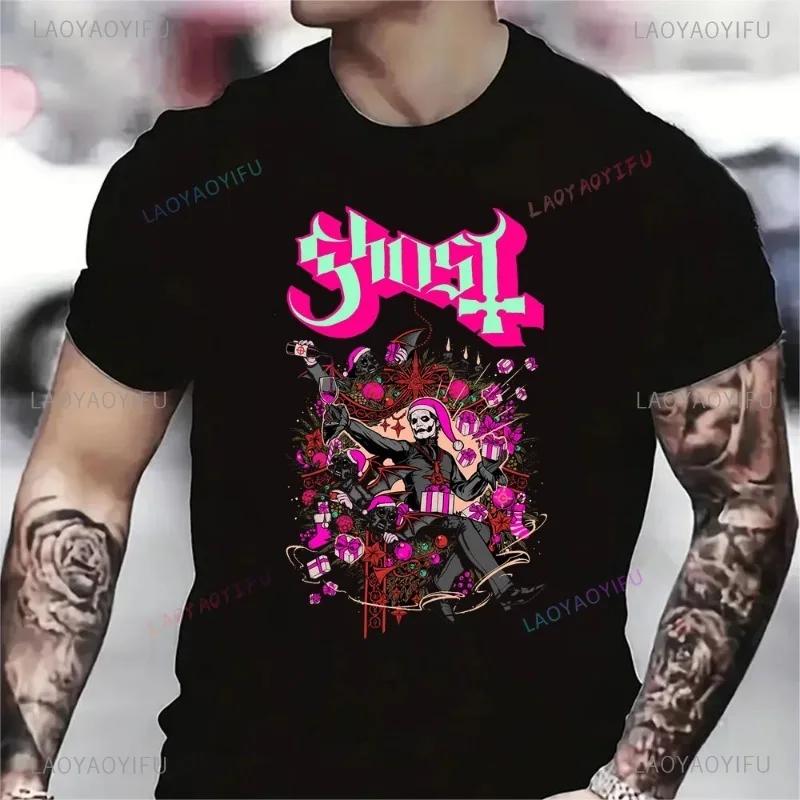 Ghost Bc - Prequelle Heavy Metal Band Casual Cotton Tshirt Printed Mens Clothes Vintage Fashion Streetwear Harajuku Top Tee