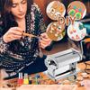 Clay Pressure Machine Mixing Colors Manual Polymer Clay Roller Machine DIY Ceramic Craft Earring Cutters Jewelry Making Set