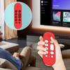 Silicone Remote Controller Cover Anti-scratch Remote Protective Case for Google TV Streamer 4K 2024 Voice Remote Control