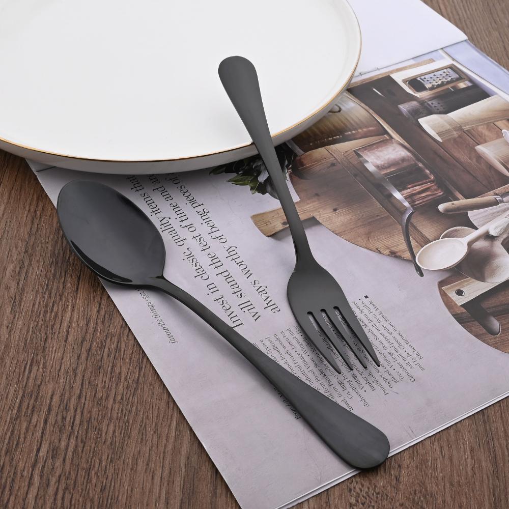 24 шт. золотой набор столового серебра с держателем, роскошная посуда из нержавеющей стали, обеденный нож, вилка, ложка, столовые приборы, набор столовых приборов со стойкой для хранения