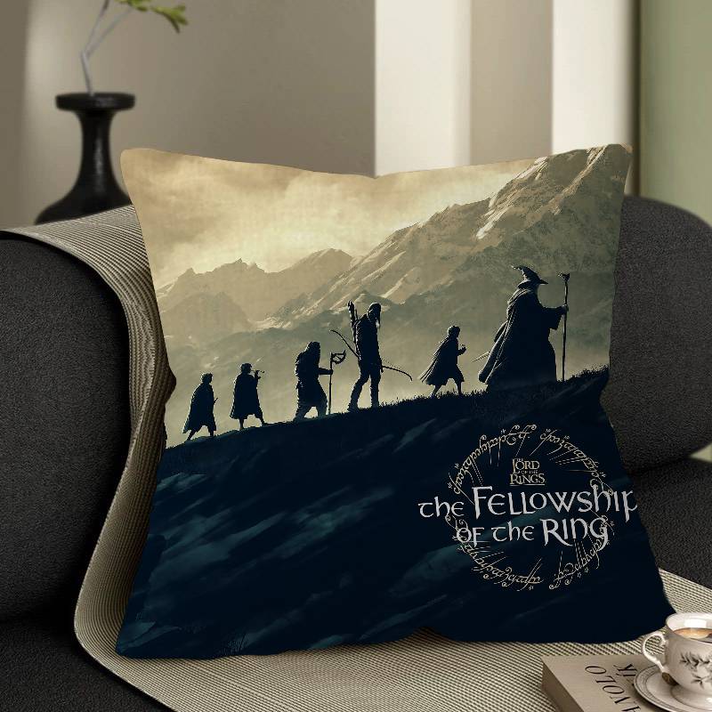 LLord Of The Ring Pillow Cushion Cover Pillowcase Living Room Sofa Home Decor Customized