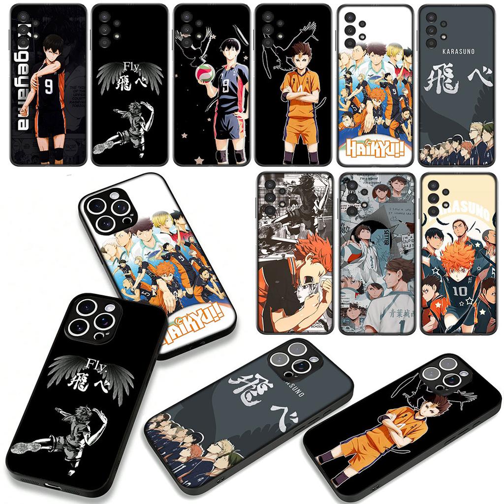 Чехол для телефона Haikyuu для OPPO A18 A16 A17 A38 A54 A40 A60 A80 A78 A79 A57 A55 A96 A15 A53