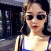 Новые винтажные прямоугольные солнцезащитные очки для женщин, ретро, конфетные цвета, зеркальные линзы, квадратные солнечные очки, женские модные очки