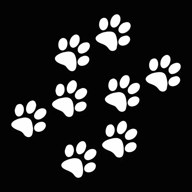 11,4*11 см наклейки на автомобиль кошачья лапка принт наклейка на автомобиль 3D углеродное волокно мотоциклы украшения наклейки и отличительные знаки