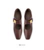 St&Sat/Saturday New Style Versatile Single Shoe Thick Heel British Style Shallow Mouth Retro Square Head Mary Jane