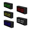 CHEETIE CP01B Electric Luminous LED Digital Wall Desk Clock Contemporary Design Plastic 4-Digit Hour Minute Display Elderly