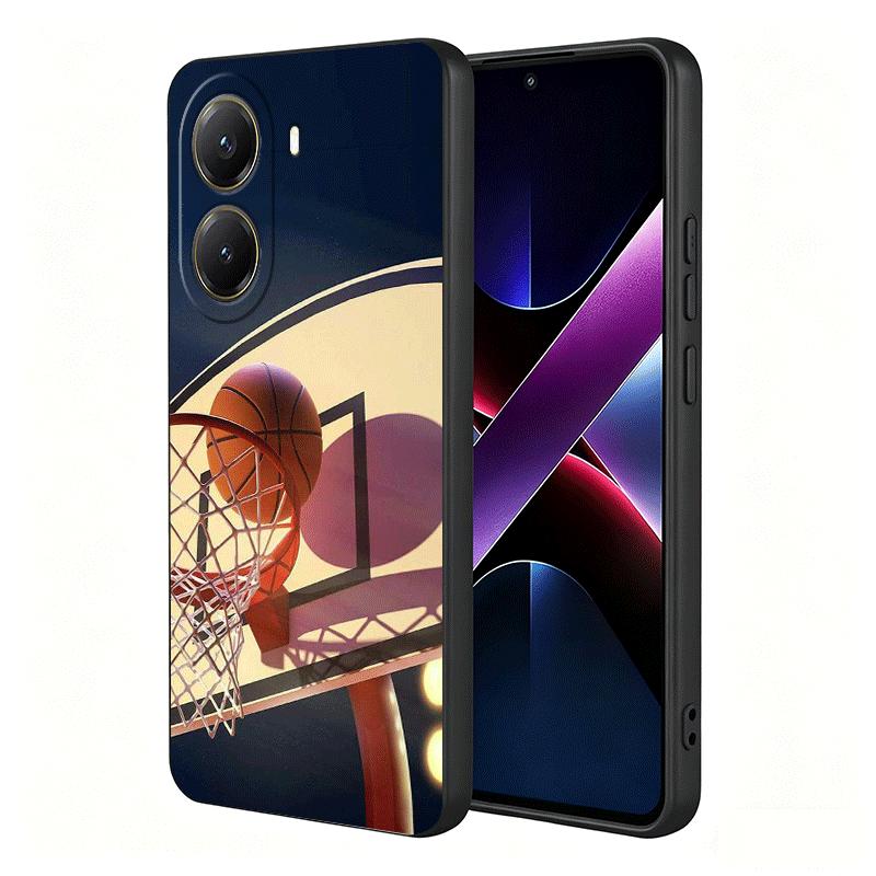 Basketball Basket Sports Soft Phone Case for Xiaomi Poco X5 X6 X7 X8 Pro Max X3 F7 F8 Ultra M8 M7 M6 M5 Redmi 15 15C 14C 13C 12C