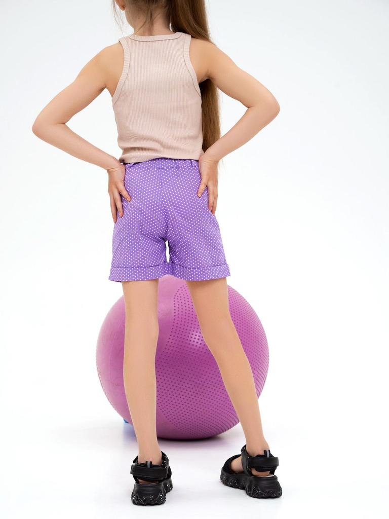 Хлопковые шорты в горошек ISSA Plus