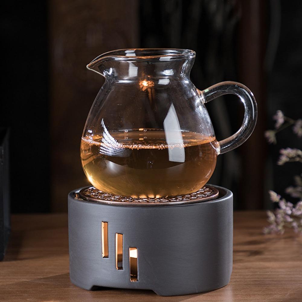 Iron Mat Teapot Warmer Kit Decorative Design Teapot Heater Teapot Heating Base Tea