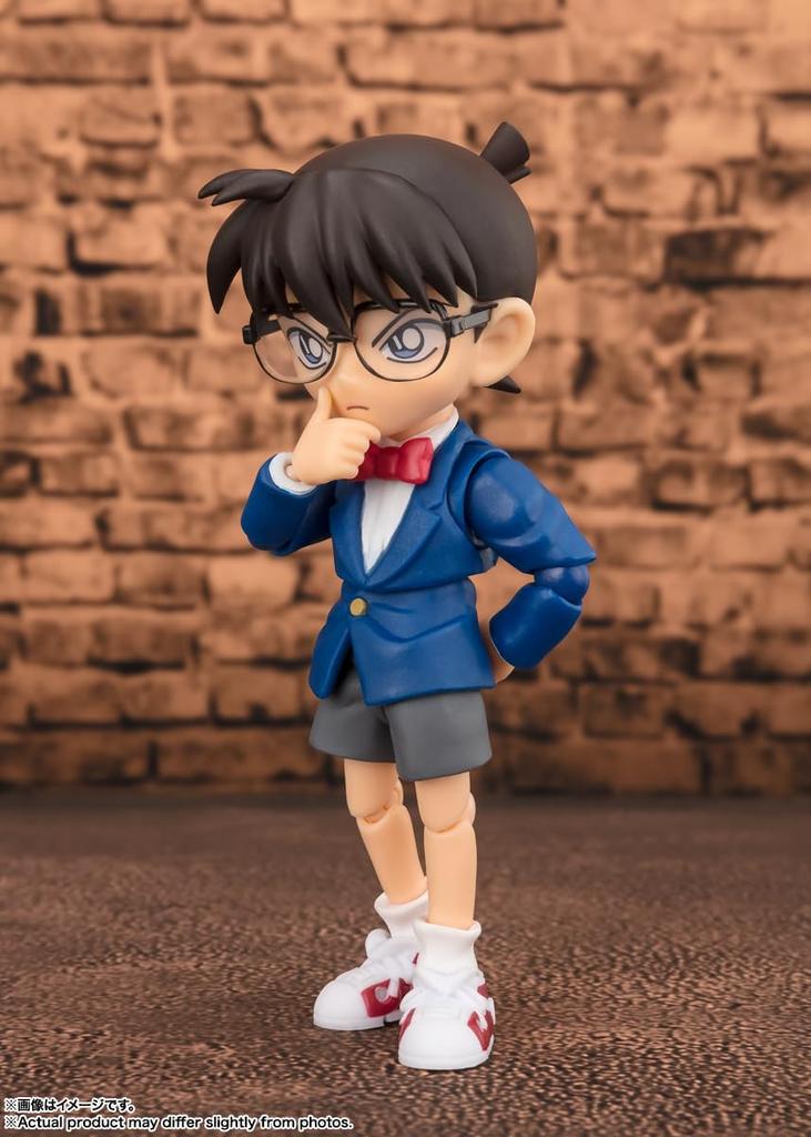 TAMASHII NATIONS Detective Conan Edogawa Conan Approximately 90mm Painted Movable Figure S.H.Figuarts -Solution Edition- ABS&PVC