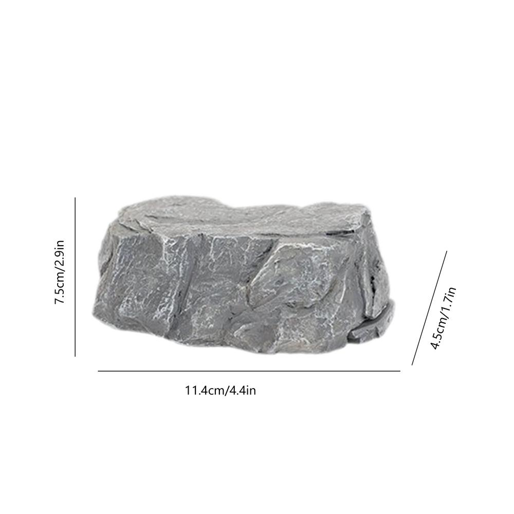 New Outdoor Garden Key Safe Box Resin Simulation Stone Key Hider Hide Spare Keys In Stone Creative Safety Storage Box Home Decor