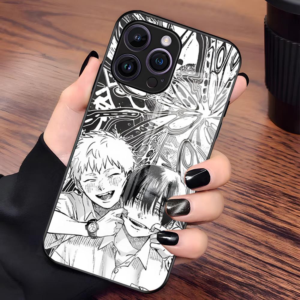Чехол для телефона 'Лето, в котором умер Хикару' для iPhone 17 Pro Max 15 Pro 16 14 Plus 12 13 Mini 11 Pro, противоударный стеклянный чехол