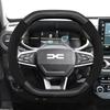 Подходит для Dacia, чехол на руль с текстурой замши, матового карбона, подходит для таких моделей, как Sandero Stepway, Duster, Jogger, Bigster,