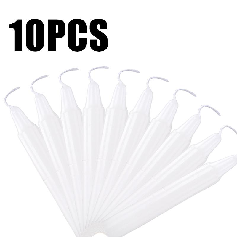 11PCS Exquisite Mini Taper Halloween Candle Mixed Colored Long Rod Christmas Candles Birthday Wedding Decorations Handmade Wax