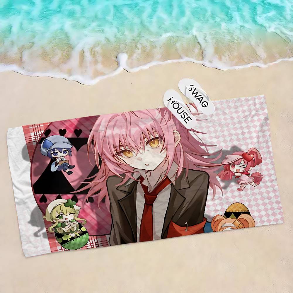 Shugo Chara Японское Аниме Аниме Пляжное Полотенце для Купания Мягкое Впитывающее Салфетка Детские Подарки для Детей Путешествия Кемпинг Спортзал