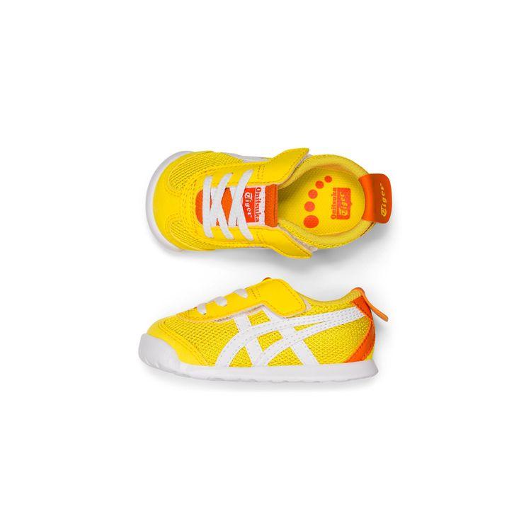 ONITSUKA TIGER Mexico 66 Ts Нескользящие Прочные Спортивные Повседневные Кроссовки с Низким Верхом Детские Кроссовки Желтые 1184A129-750