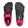 Обувь Vibram Five Fingers для тренировок в зале, спорта, упражнений 20W7703 EU39 [Vibram] Женская пятипалая женская V-Train 2.0 Черный/Розовый (24,0 см) [Использовал]