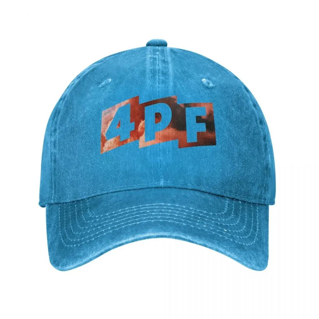 PF Lil Baby Rapper Baseball Caps Unisex Distressed Cotton Snapback Hat Hip Hop Music Album Outdoor All Seasons Travel Caps