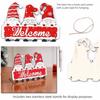 Christmas Tree Desktop Decoration Santa Claus Letter Christmas Signs Plaque DIY Craft Wooden Table Ornament