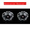 Buy One Get Two: Large Crystal Glass Ashtray for Home, Bedside, or Bar
