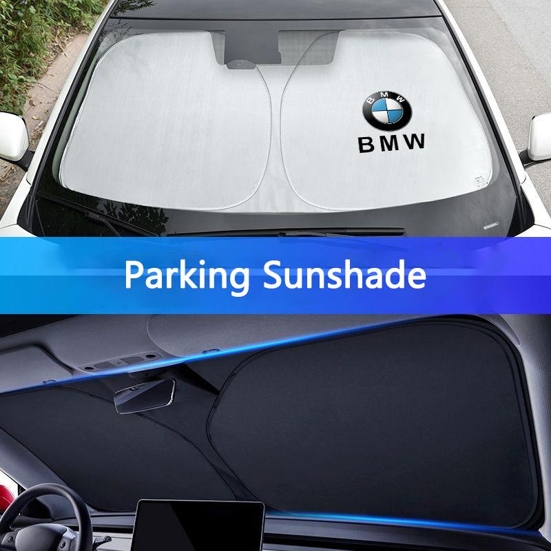 ZUWG9 2025 New Car Sunshade Umbrella Windshield - UV Protect Parasol For Bmw M E46 E90 E60 F10 F30 E39 E36 E87 G30 Performance Auto Ac