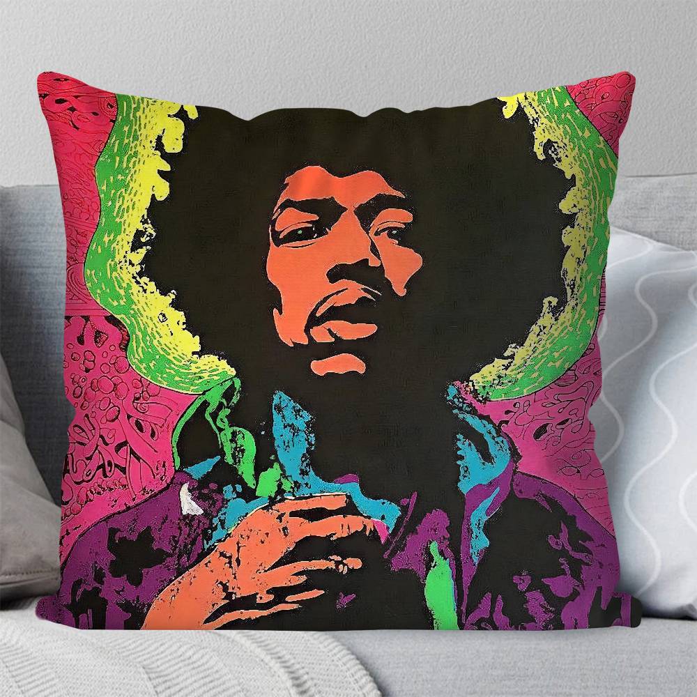SINGER J-JIMI H-HENDRIX Наволочка Квадратная Подушка Спальня Диван Отдых Подушка для Комфорта Автомобиль Гостиная Домашний Декор