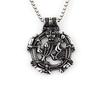 Новый Европейский и Американский Ретро Подвеска Двусторонний Viking Персонаж Полый Мужской Ожерелье