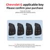 Чехол-книжка для ключа автомобиля для Buick Envision для Chevrolet Silverado Suburban Tahoe Sierra 1500 Yukon Аксессуары для интерьера автомобиля