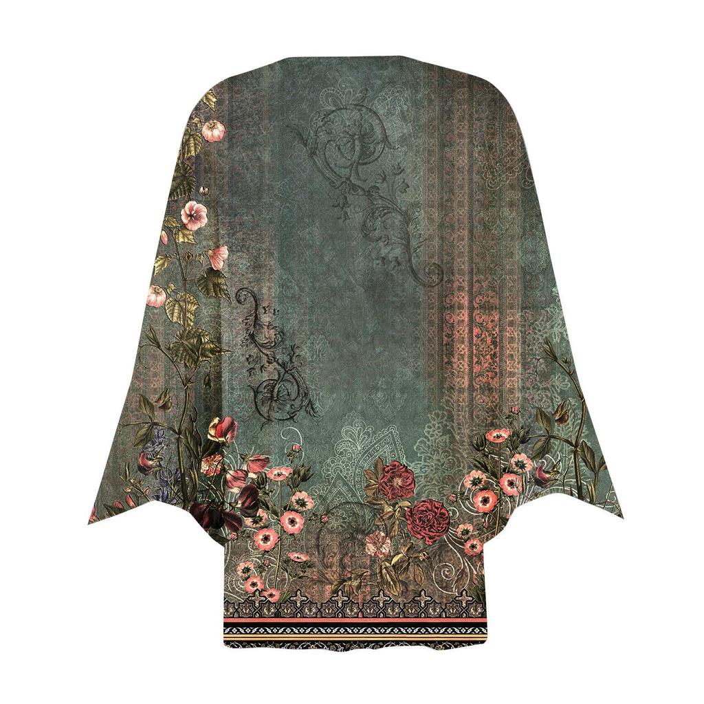 Женский летний кардиган-шаль с защитой от солнца: Универсальный, Тонкий, Короткий стиль, Доступны большие размеры.