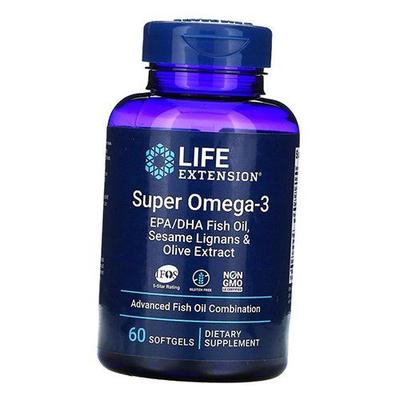 Омега 3, Super Omega-3, 60гелкапс (67346002)