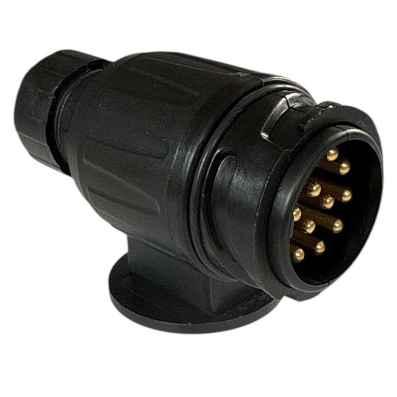 Connector Trailer Plug 13-pin Socket 12V Plug Adapter Socket Adapter Protect Connections For Trailers Caravan
