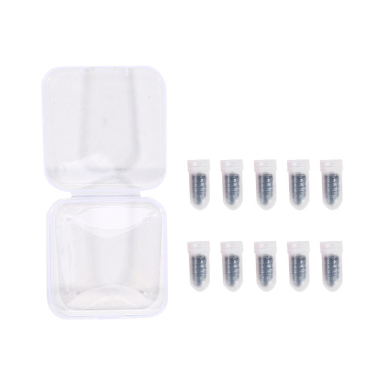 10pcs Car Tire Screw Nail Repair Tool Kit Rubber Vacuum Tire Nail Tire Plug Repair Kit Iron Plastic Black Essential Garage Tools