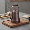 Медный чайник с чеканкой Утолщенный корпус Ручная работа Традиционное мастерство