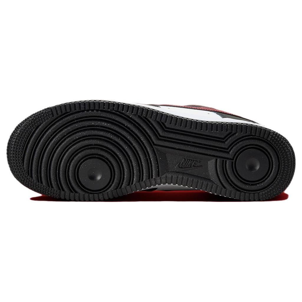 Новые Nike Air Force 1 Low '07 Черный Белый Темно-красный FZ4615-001