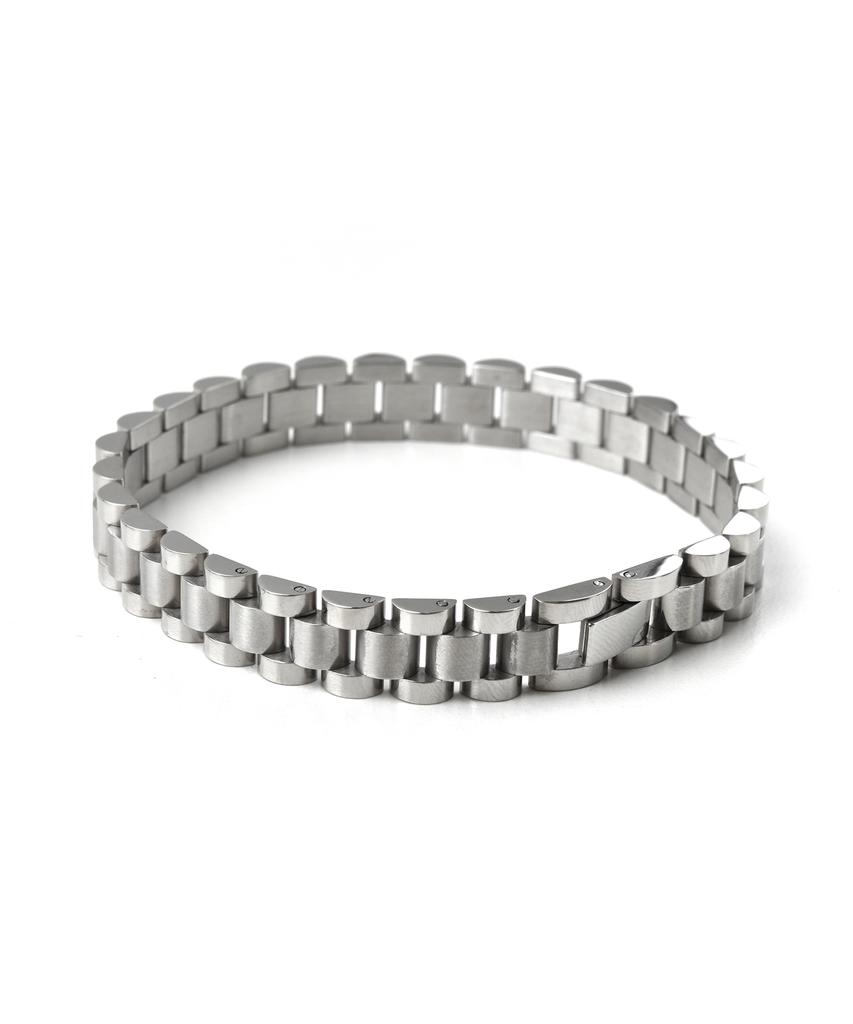 Металлический браслет-цепочка Rollie Scalettoblack Bey302
